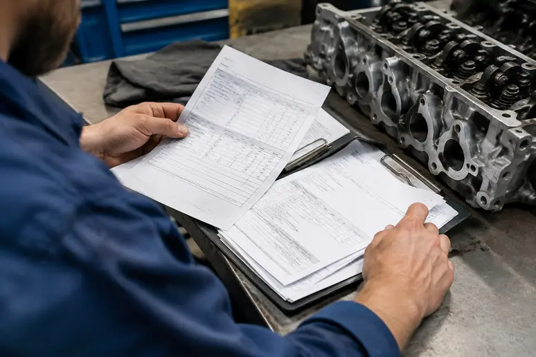Examen des factures d'entretien et du carnet de suivi pour vérifier la fiabilité moteur puretech